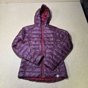 REI Co-Op Down Fill Nylon Puffer Jacket Women's Size XS E3